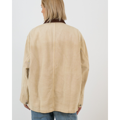 Denimist Oversized Chore Jack Khaki Beige