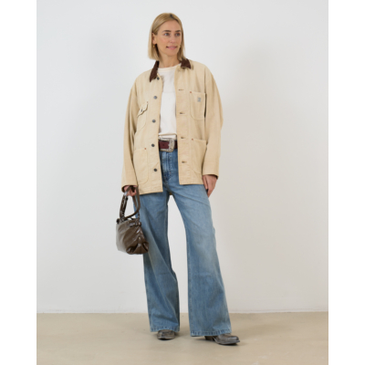 Denimist Teri Carpent Wide Leg Jeans Holton Indigo Blauw