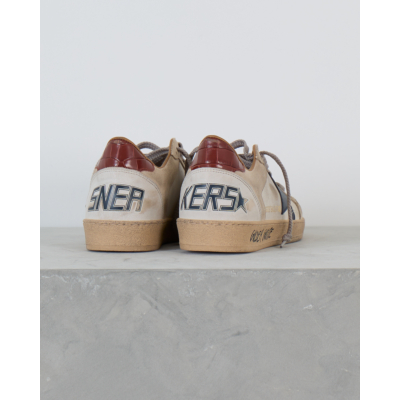 Golden Goose Ball Star Sneaker Blauw/ Bruin