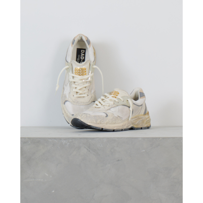 Golden Goose Dad-Star Sneaker Wit