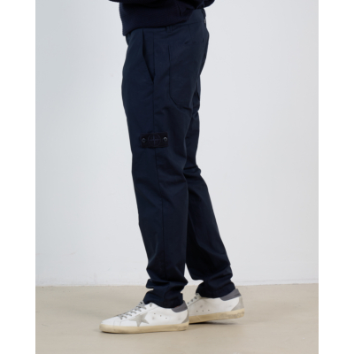 Stone Island Pantalon Navy Blue