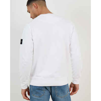 Stone Island Crewneck Sweatshirt White