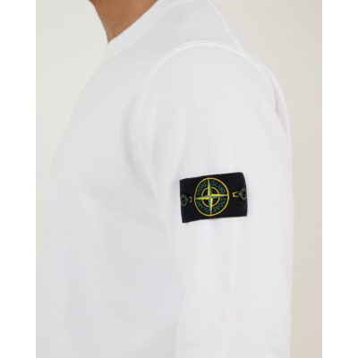 Stone Island Crewneck Sweatshirt White