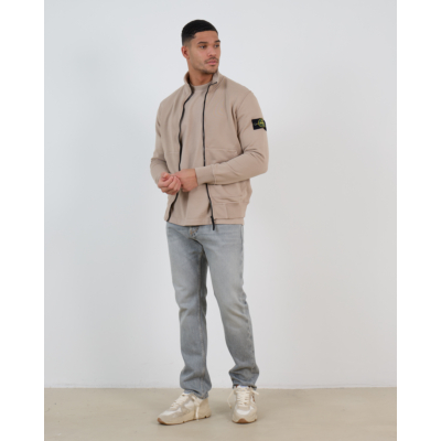 Stone Island Zip Sweatshirt Desert