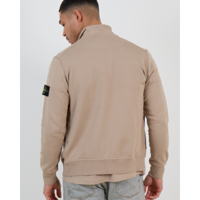 Stone Island Zip Sweatshirt Desert