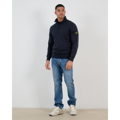 Stone Island Half Zip Sweater V0020 NAVY BLUE