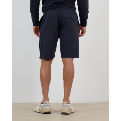 Stone Island Fleece Shorts Navy Blue