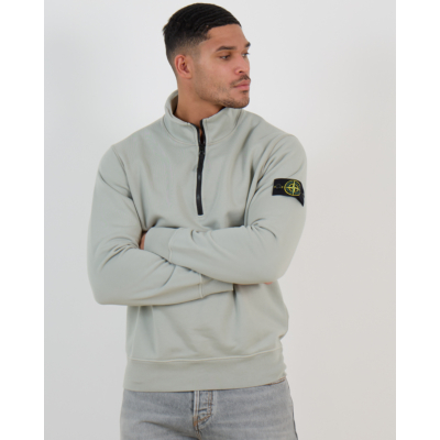 Stone Island Half-Zip Sweater Sage Green