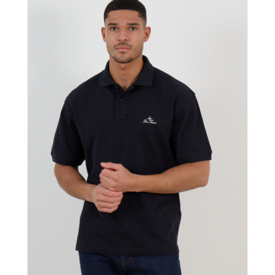 Stone Island Polo Korte Mouw Donker Blauw Marine