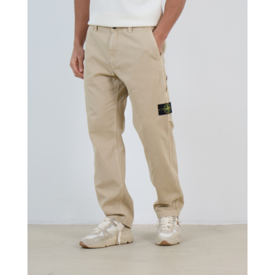 Stone Island Pantalon 'Old' Effect Desert