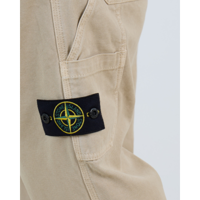 Stone Island Pantalon 'Old' Effect Desert