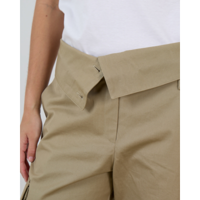 Iro Indra High Waist Cargo Pantalon Zand
