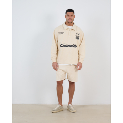 Hopeium Football Polo Trui Off-White
