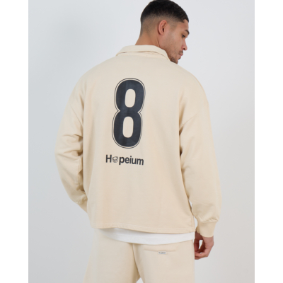 Hopeium Football Polo Trui Off-White