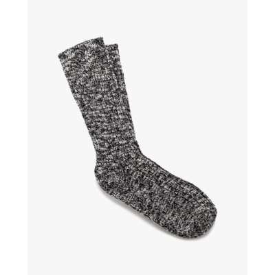 Birkenstock Cotton Slub Sokken Black Gray