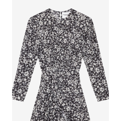 Marant Étoile Dulce Dress Black/White