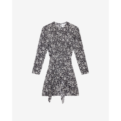 Marant Étoile Dulce Dress Black/White