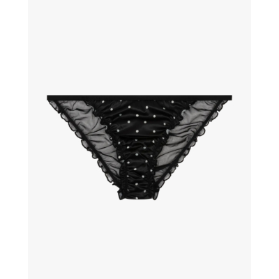 Love Stories Isabel Tanga-slip Zwart Stippen