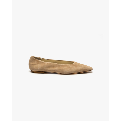 Odare Bilbao Suède Ballerina's Taupe