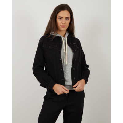 Closed Jara denim jack zwart