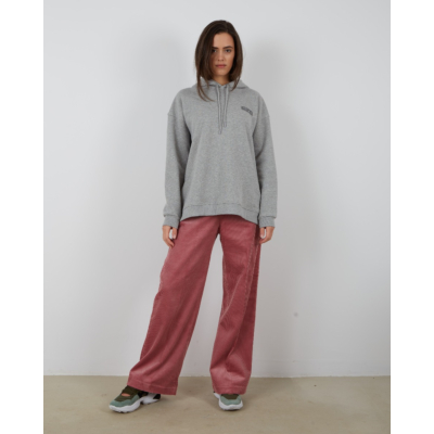 Ganni Software Isoli oversized hoodie grijs