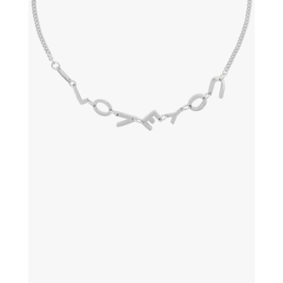 Anna + Nina I Love You Bracelet Silver