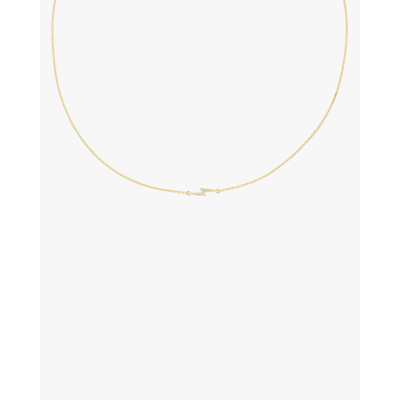 Anna + Nina Electric Love Necklace Gold Plated