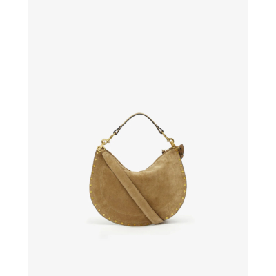 Isabel Marant Oskan Soft Zipped Bag Taupe