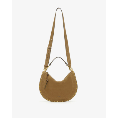 Isabel Marant Oskan Soft Zipped Bag Taupe