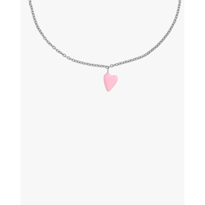 Anna + Nina Rose Heart Beat Bracelet Silver