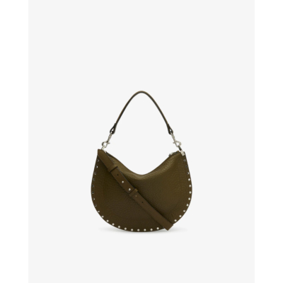 Isabel Marant Oskan Soft Zip Bag Khaki