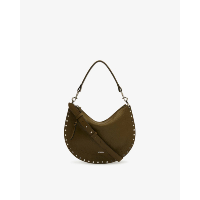 Isabel Marant Oskan Soft Zip Bag Khaki