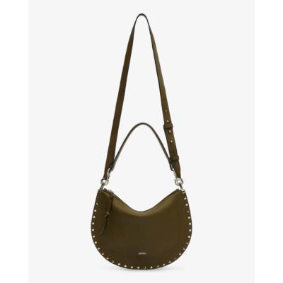 Isabel Marant Oskan Soft Zip Bag Khaki
