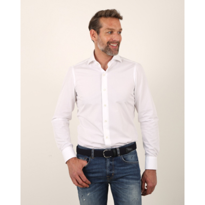 Finamore 1925 Eduardo business shirt wit