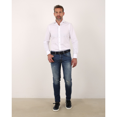 Finamore 1925 Eduardo business shirt wit