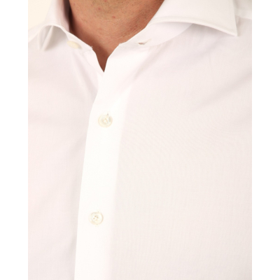 Finamore 1925 Eduardo business shirt wit