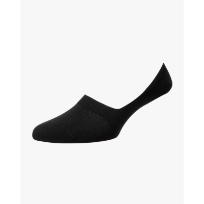 Pantherella Seville Invisible Socks Black