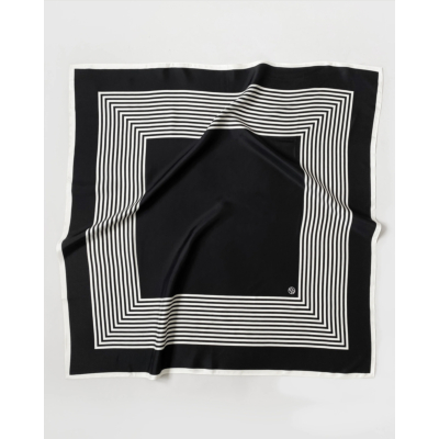 Le scarf Zijde Sjaal No.2 Zwart