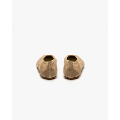 Odare Bilbao Suède Ballerina's Taupe