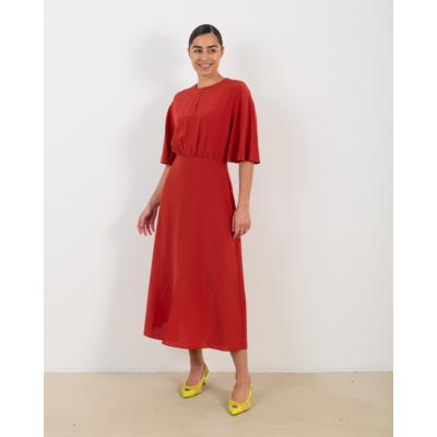 Joseph Silsia crepe jurk spice