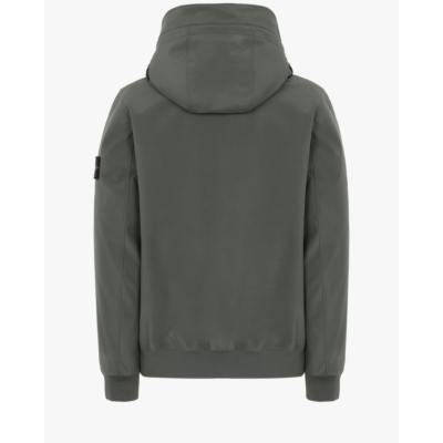 Stone Island Jas Soft Shell-R Olijfgroen