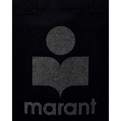 Isabel Marant Yenky Shopper Black Glitter