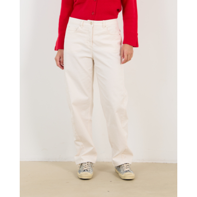 Luisa Cerano Jeans regular fit cream