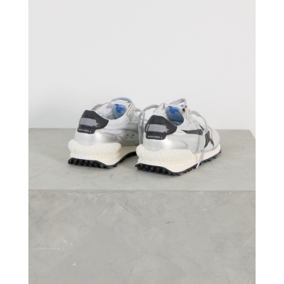 Golden Goose Running Marathon Sneaker Nylon Zilver