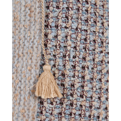 Forte Forte Tweed Gilet Blauw