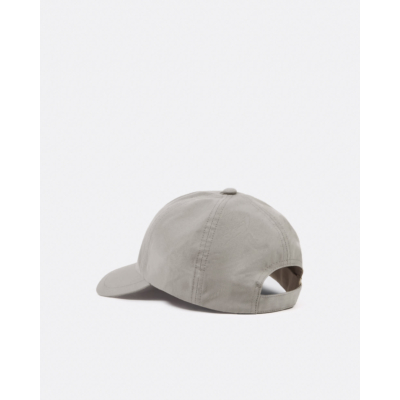 Stone Island Ghost Cotton Canvas Cap Dust Grey