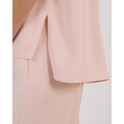 Natan Emma Korte Mouw Blouse Roze