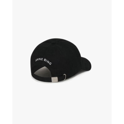 Anine Bing Jeremy Baseball Cap Zwart