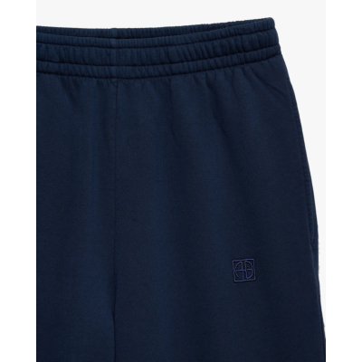 Anine Bing Karter Jogger Framed Monogram Dark Blue