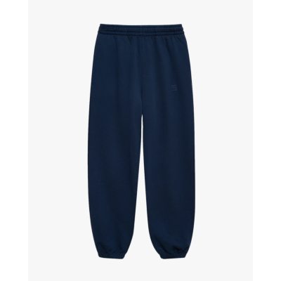 Anine Bing Karter Jogger Framed Monogram Dark Blue